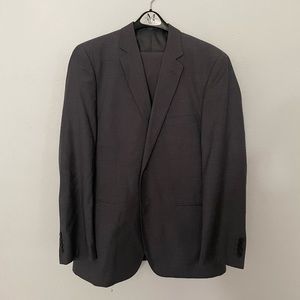 Mens Grey 3 Piece Suit
